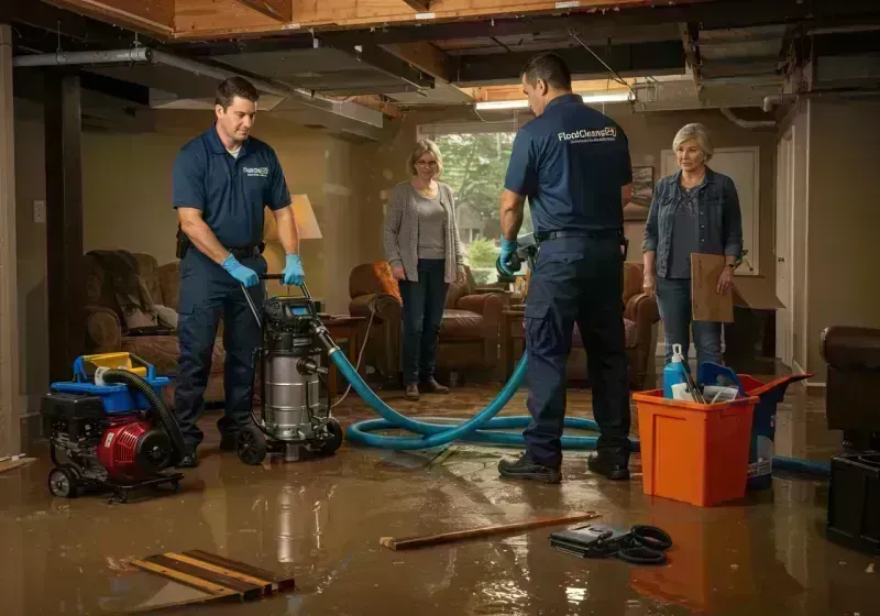 Basement Water Extraction and Removal Techniques process in Fenton, MI